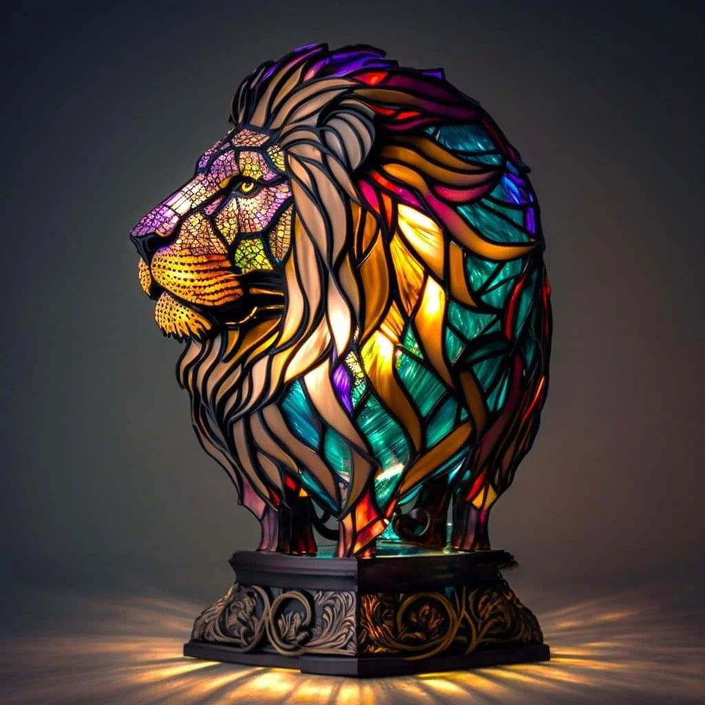 Mia Ottawa - Lion Art Lamp