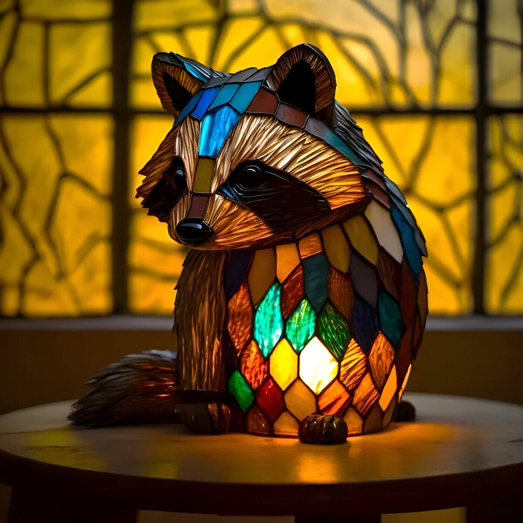 Mia Ottawa - Charming Raccoon Lamp