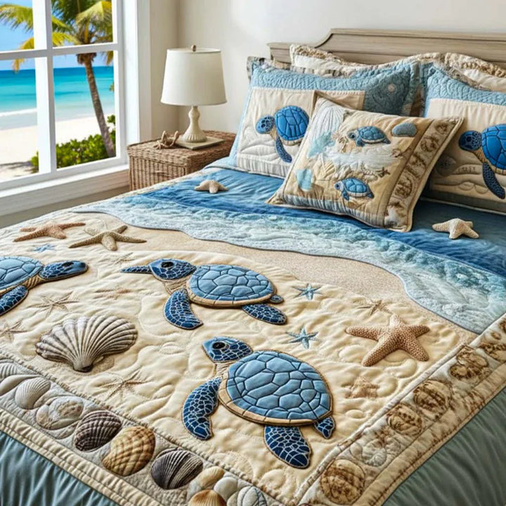 Mia Ottawa - 3-Piece Quilted Bed Set