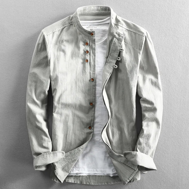 Takumi™ | Camisa minimalista de cuello japonés