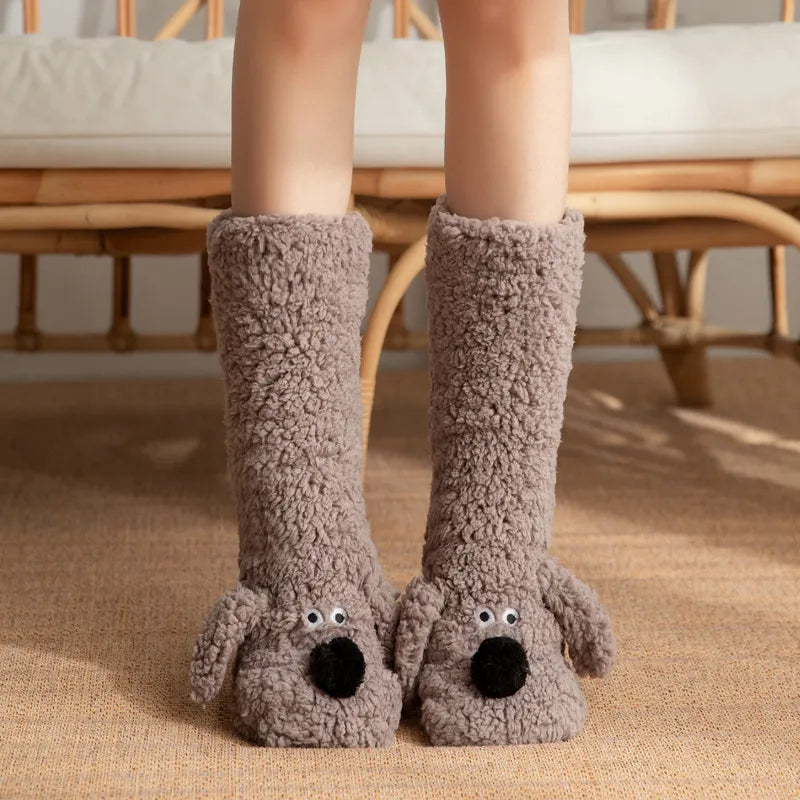 Mia Ottawa - Animal-Themed Cozy Socks