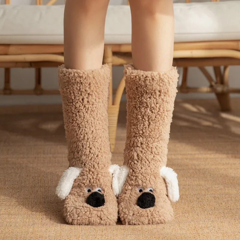 Mia Ottawa - Animal-Themed Cozy Socks
