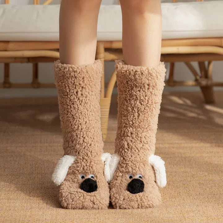 Mia Ottawa - Animal-Themed Cozy Socks
