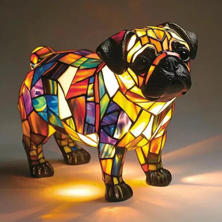 Mia Ottawa - Artistic Pug Lamp
