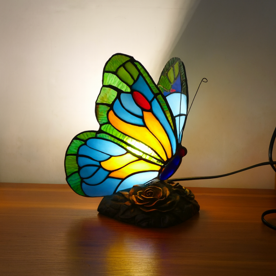 Mia Ottawa - Butterfly Glass Lamp