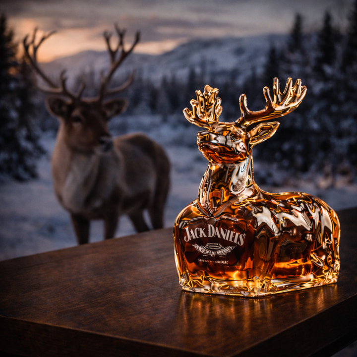 Mia Ottawa - Reindeer Whisky Flask