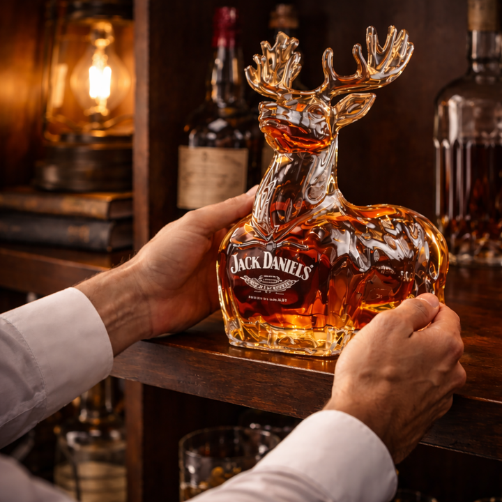 Mia Ottawa - Reindeer Whisky Flask