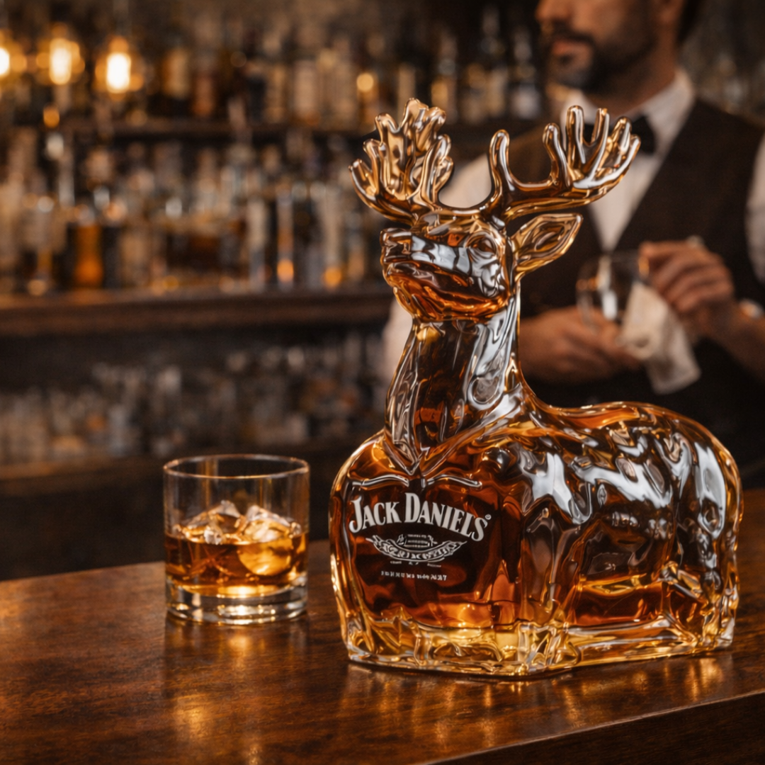 Mia Ottawa - Reindeer Whisky Flask