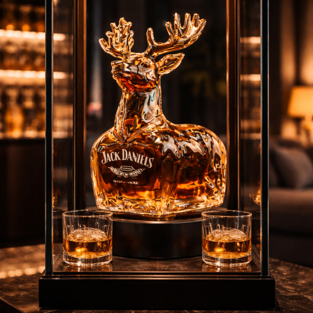 Mia Ottawa - Reindeer Whisky Flask
