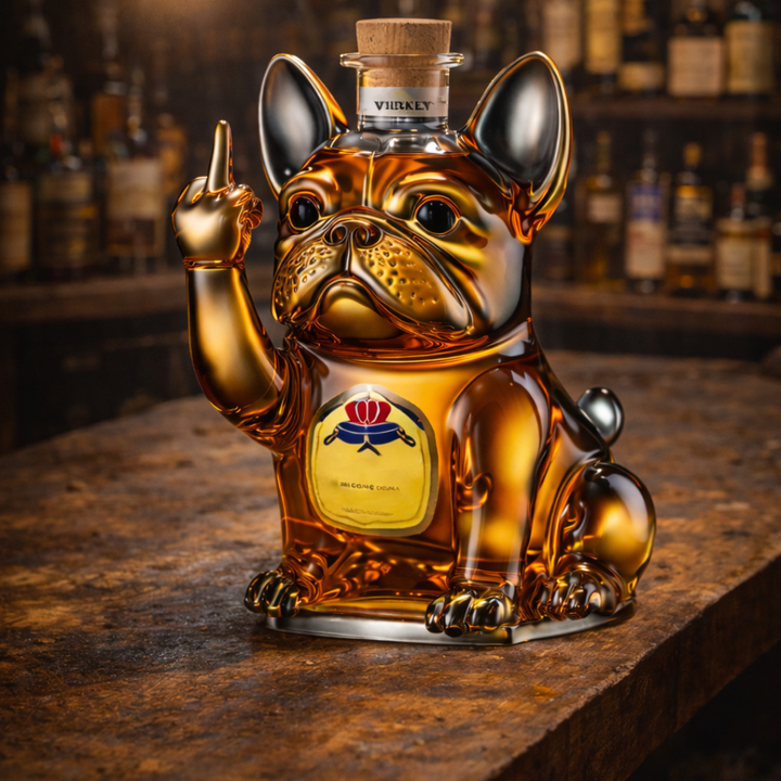 Mia Ottawa - Exclusive Dog-Themed Whisky Flask