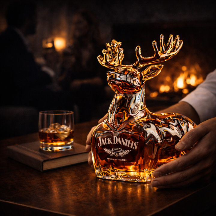 Mia Ottawa - Reindeer Whisky Flask