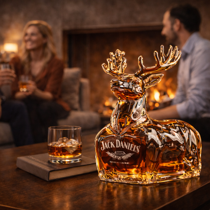Mia Ottawa - Reindeer Whisky Flask