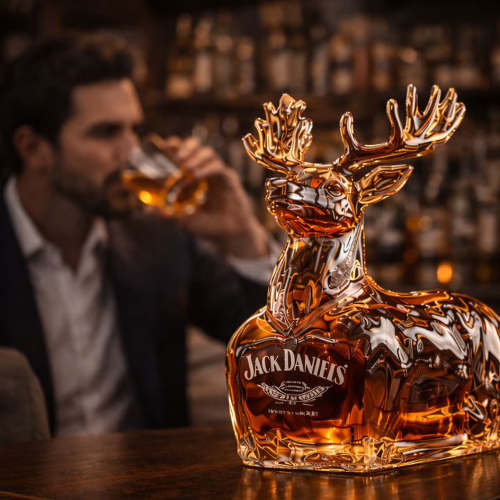 Mia Ottawa - Reindeer Whisky Flask