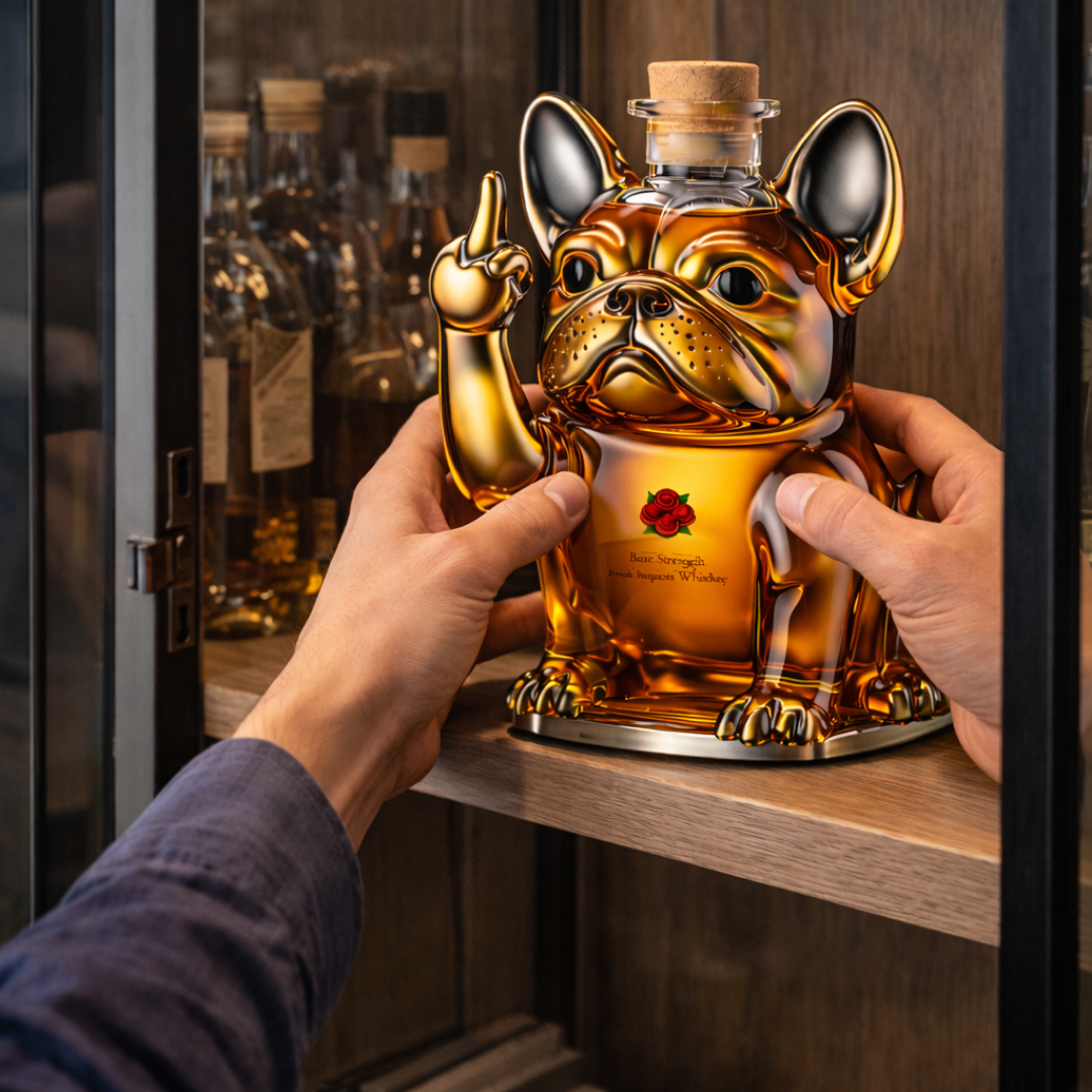 Mia Ottawa - Exclusive Dog-Themed Whisky Flask
