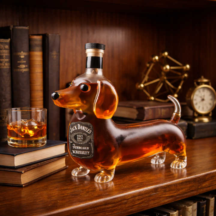Mia Ottawa - Creative Dachshund Whisky Flask