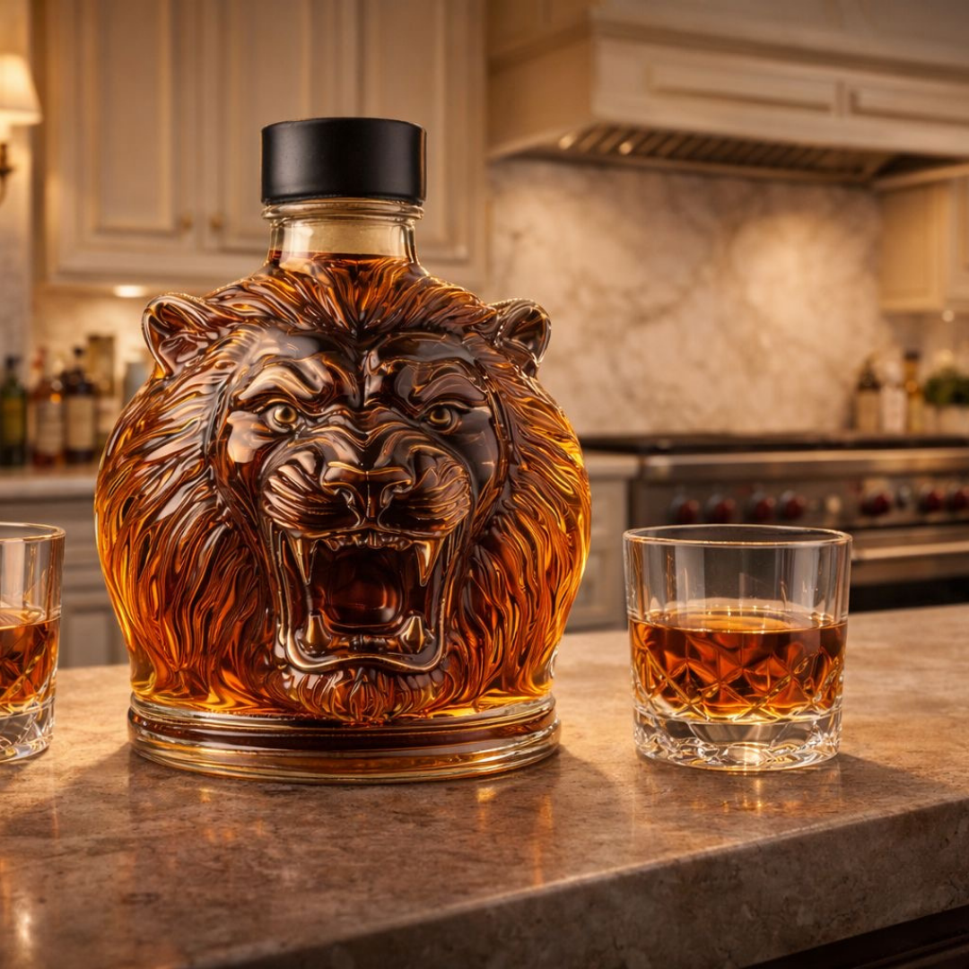 Mia Ottawa - Lion Head Whisky Decanter