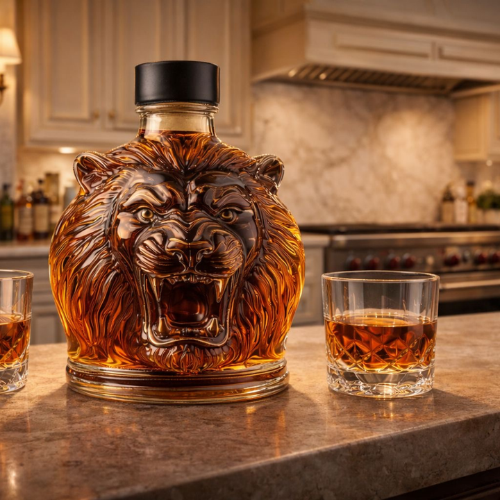 Mia Ottawa - Lion Head Whisky Decanter