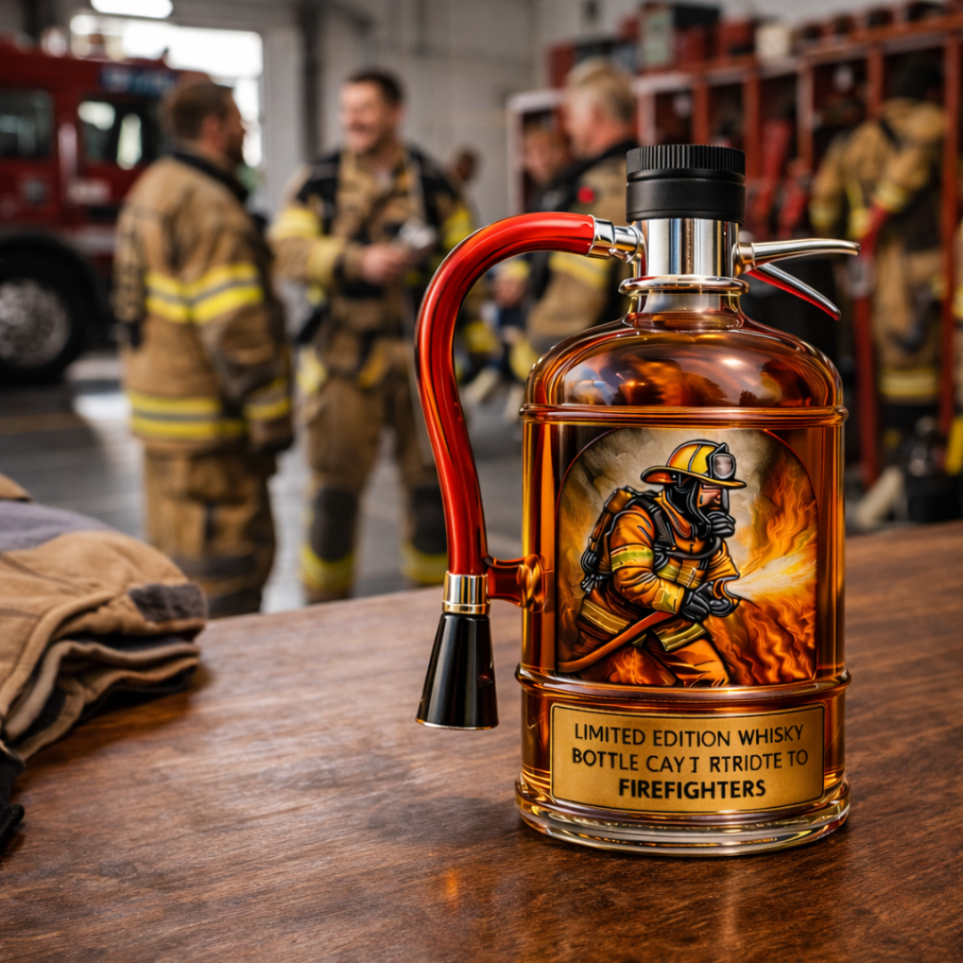 Mia Ottawa - Fire Extinguisher Shaped Whisky Bottle