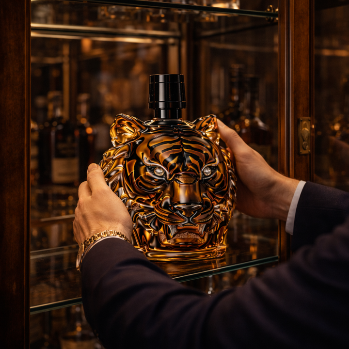 Mia Ottawa - Tiger Whisky Flask