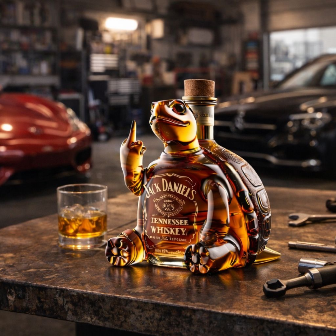 Mia Ottawa - Turtle Shaped Whiskey Flask