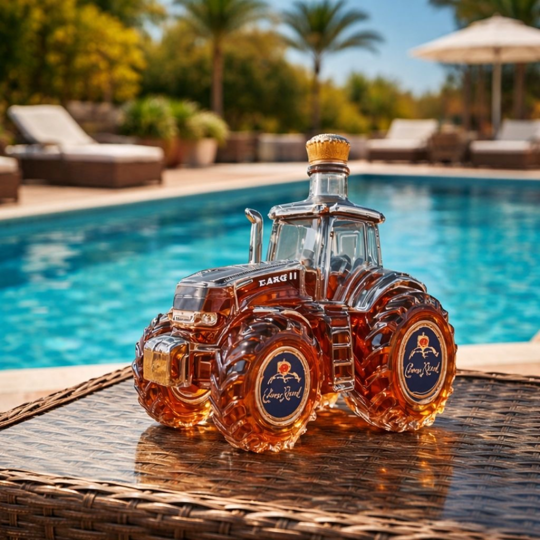 Mia Ottawa - Tractor-Shaped Whisky Bottle