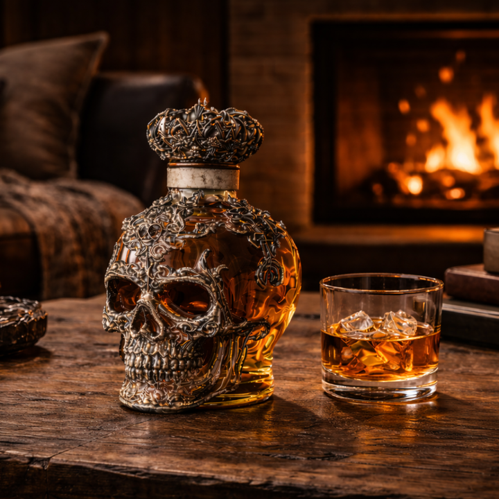 Mia Ottawa - Skull-Shape Whisky Flask