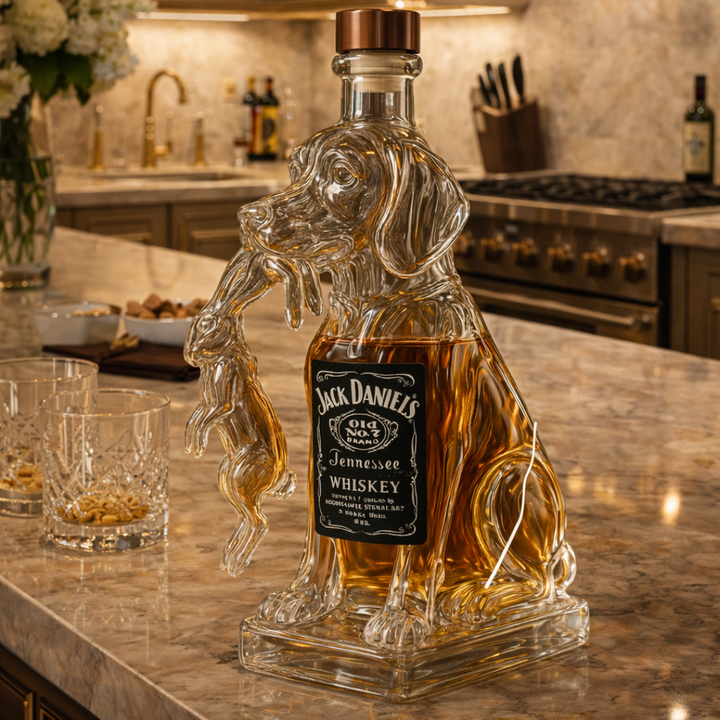 Mia Ottawa - Dog-Themed Whisky Flask