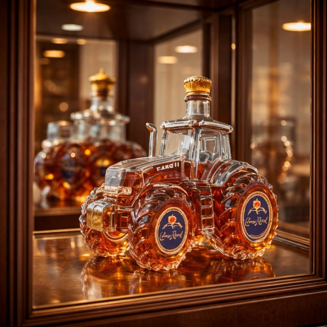 Mia Ottawa - Tractor-Shaped Whisky Bottle
