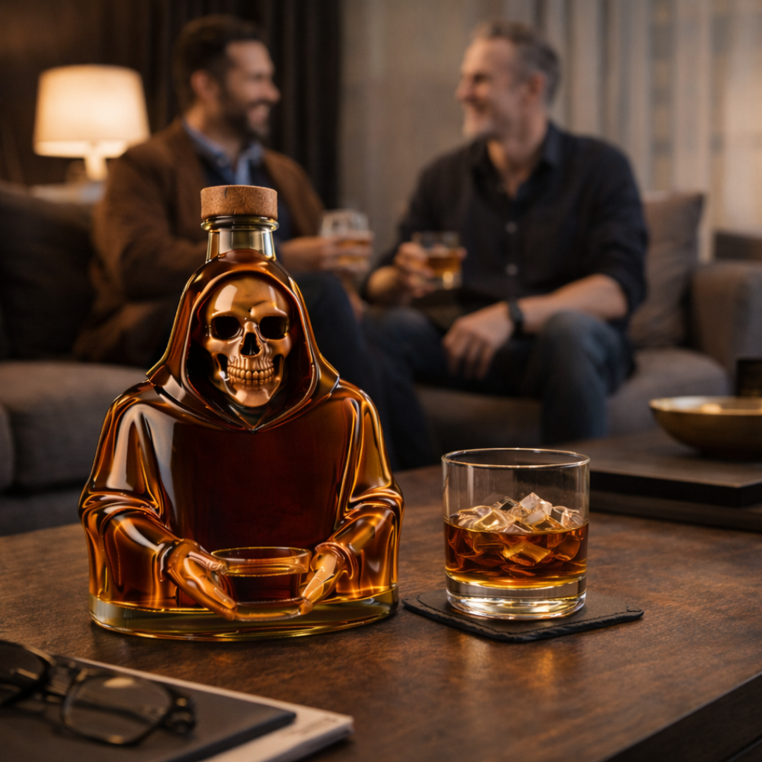 Mia Ottawa - Skeleton Whisky Flask