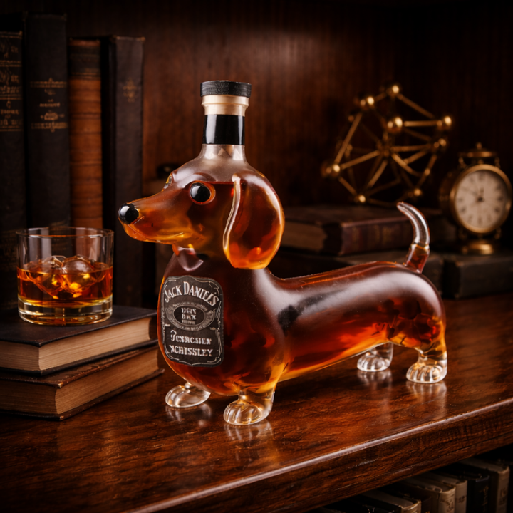 Mia Ottawa - Creative Dachshund Whisky Flask