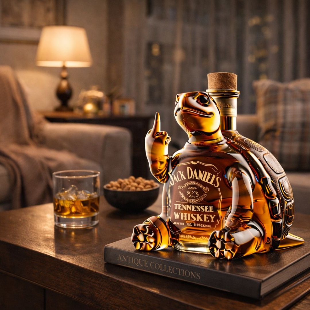 Mia Ottawa - Turtle Shaped Whiskey Flask