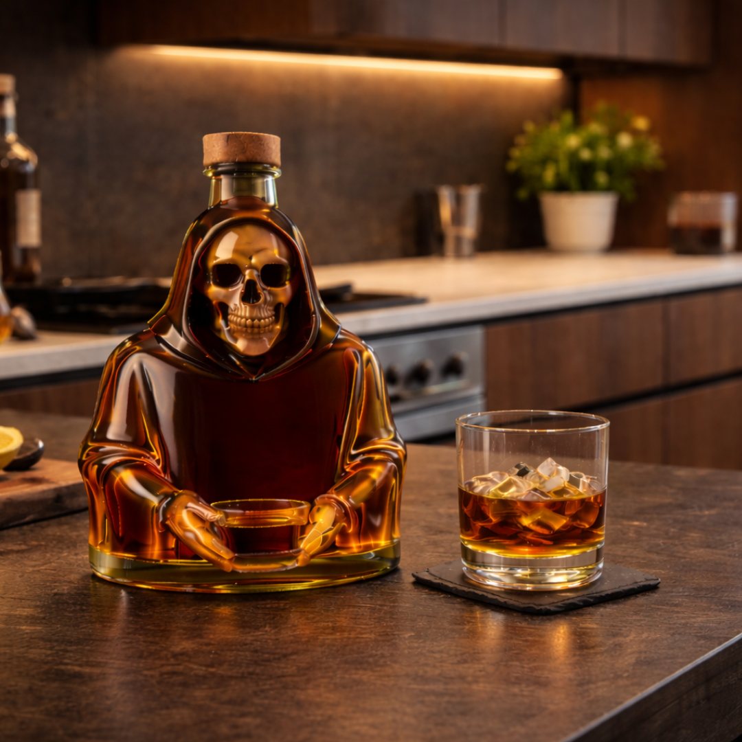 Mia Ottawa - Skeleton Whisky Flask