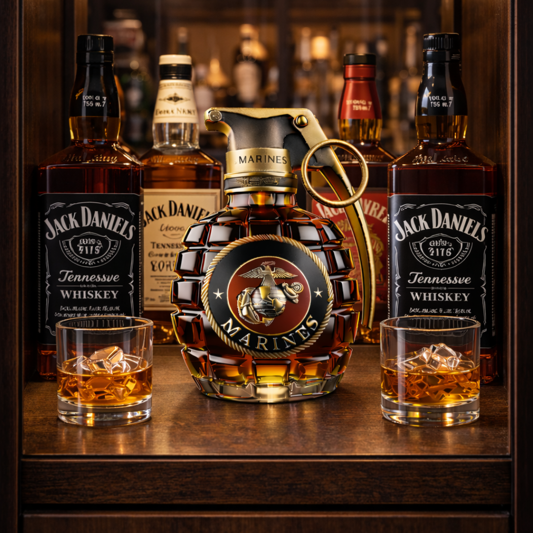 Mia Ottawa - Granate Whisky Flask