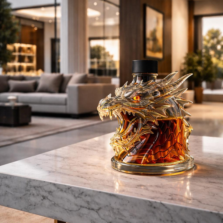 Mia Ottawa - Dragon Head Whisky Flask