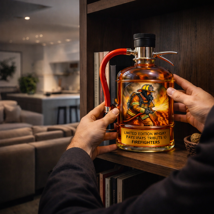 Mia Ottawa - Fire Extinguisher Shaped Whisky Bottle