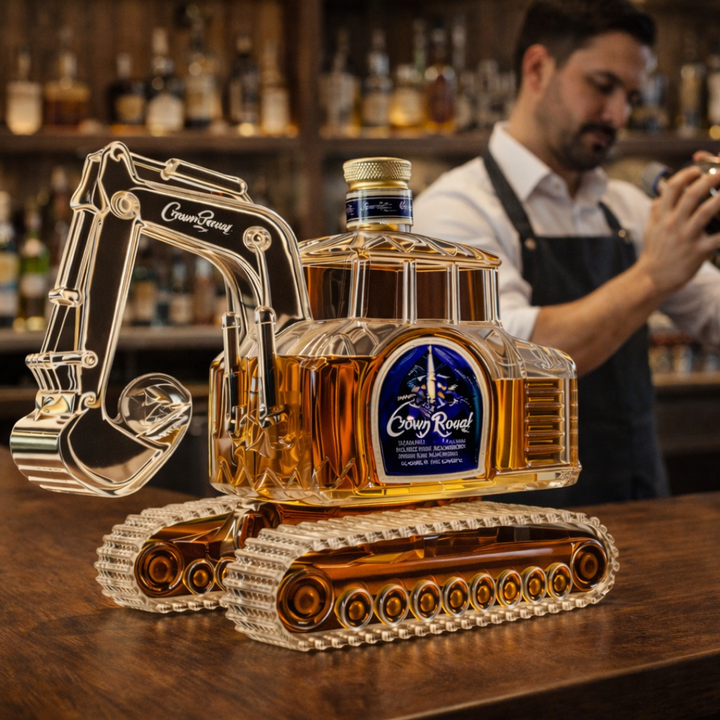 Mia Ottawa - Excavator Whiskey Bottle