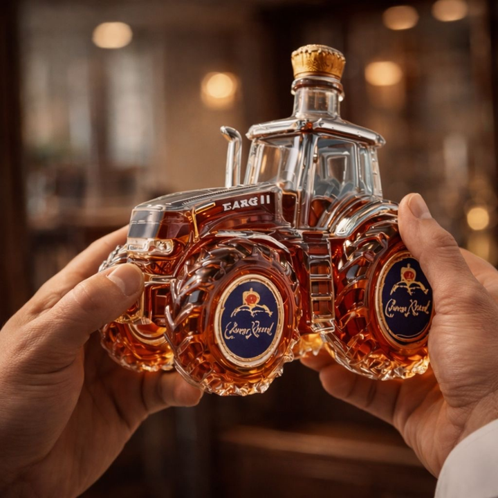 Mia Ottawa - Tractor-Shaped Whisky Bottle