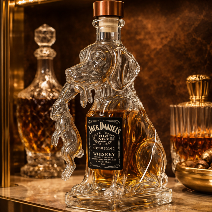Mia Ottawa - Dog-Themed Whisky Flask