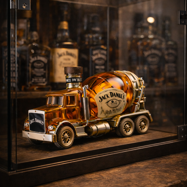 Mia Ottawa - Truck-Themed Whisky Flask