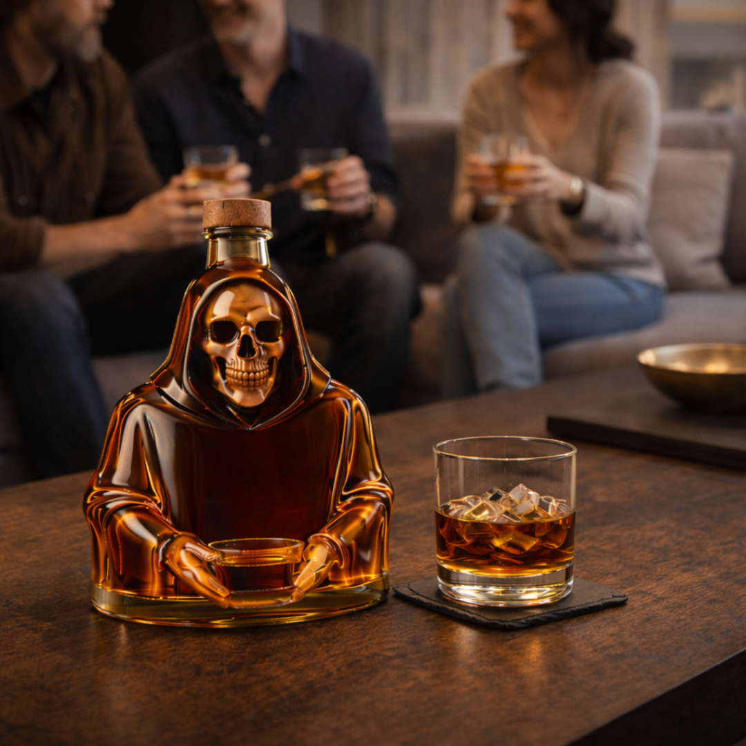 Mia Ottawa - Skeleton Whisky Flask