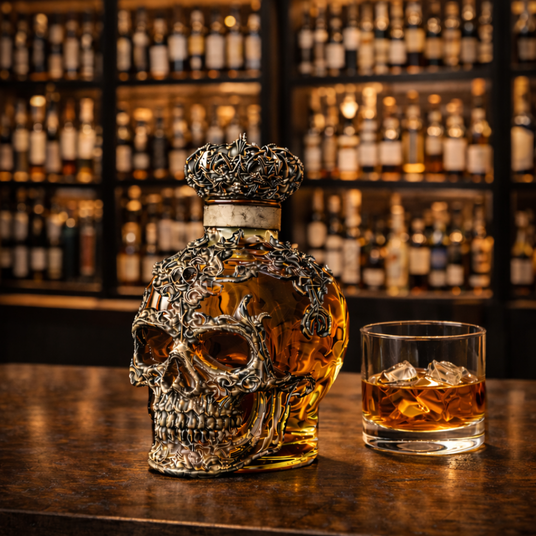 Mia Ottawa - Skull-Shape Whisky Flask