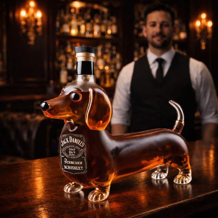 Mia Ottawa - Creative Dachshund Whisky Flask