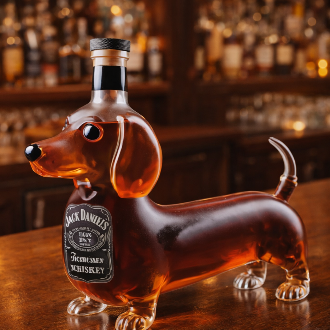 Mia Ottawa - Creative Dachshund Whisky Flask