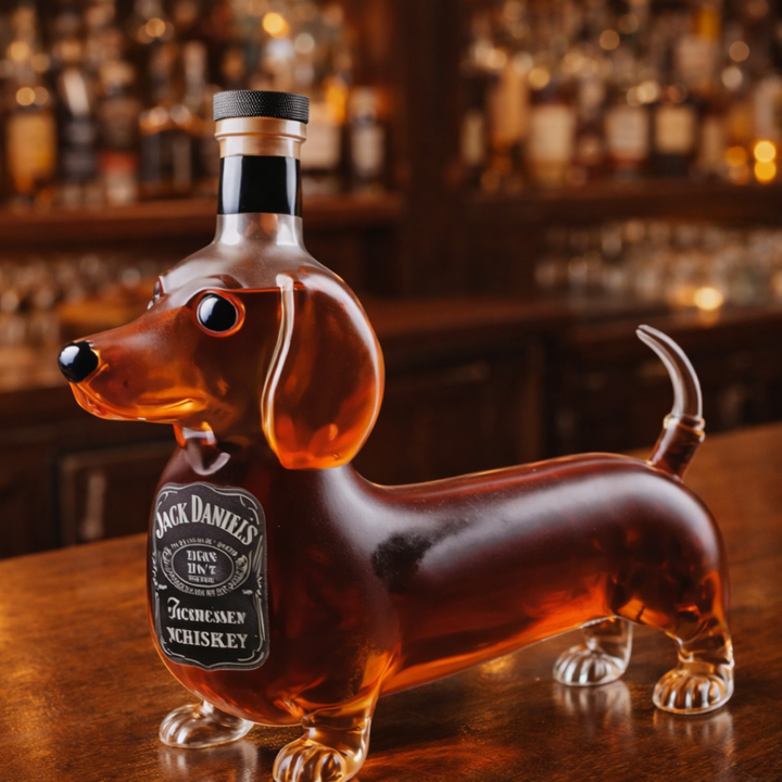 Mia Ottawa - Creative Dachshund Whisky Flask