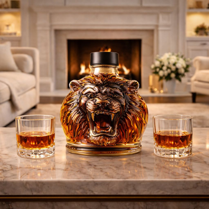 Mia Ottawa - Lion Head Whisky Decanter