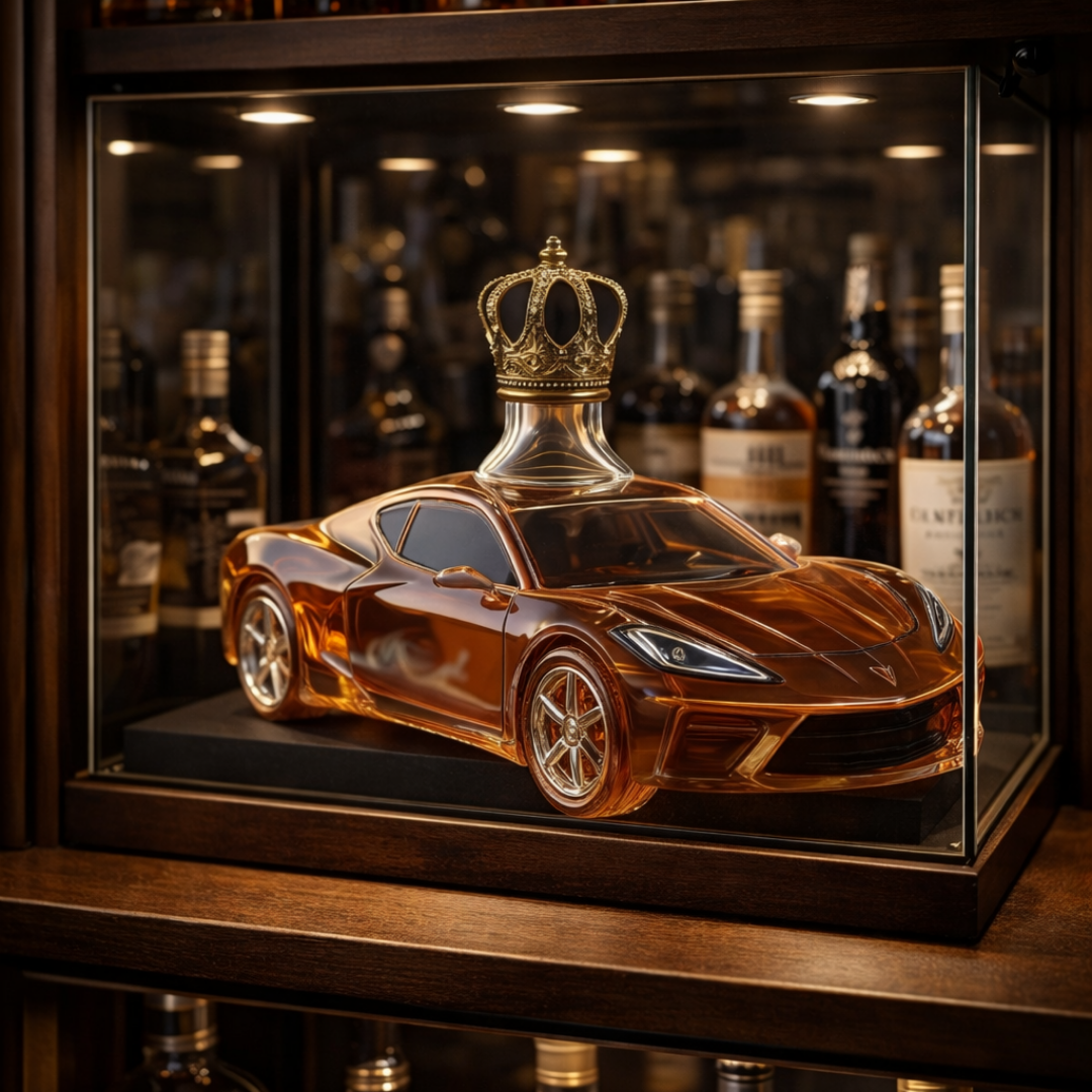 Mia Ottawa - Corvette Model Whisky Flask