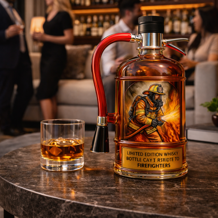 Mia Ottawa - Fire Extinguisher Shaped Whisky Bottle