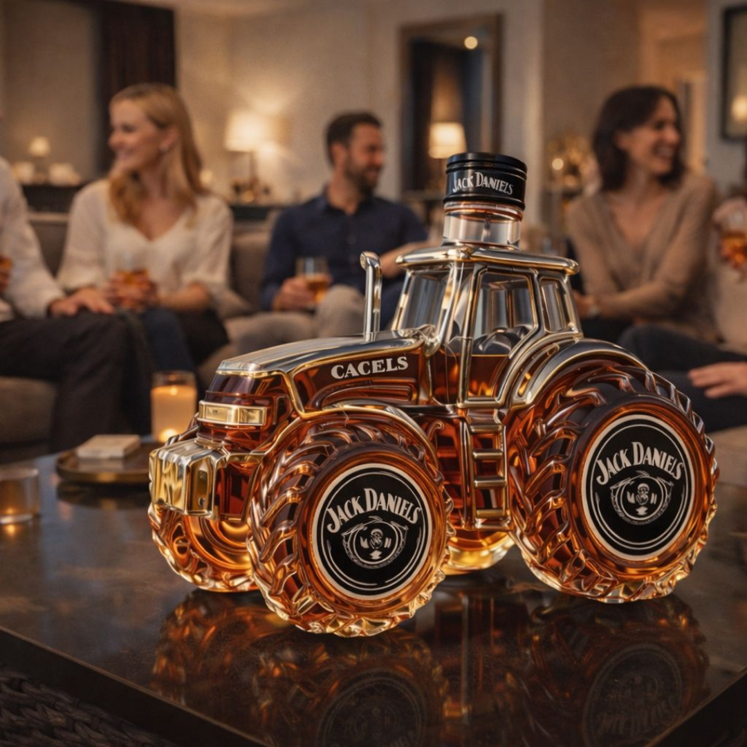 Mia Ottawa - Tractor-Shaped Whisky Bottle
