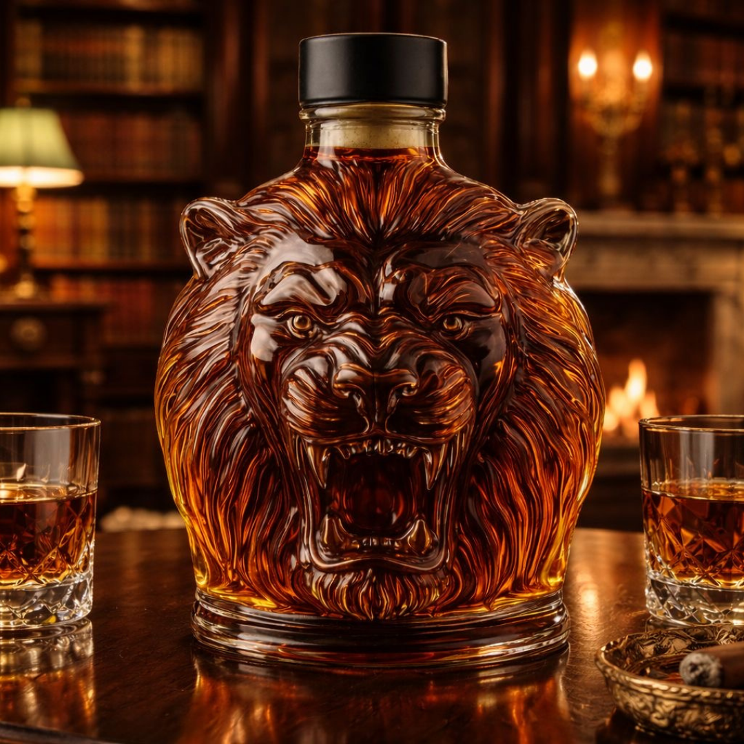 Mia Ottawa - Lion Head Whisky Decanter