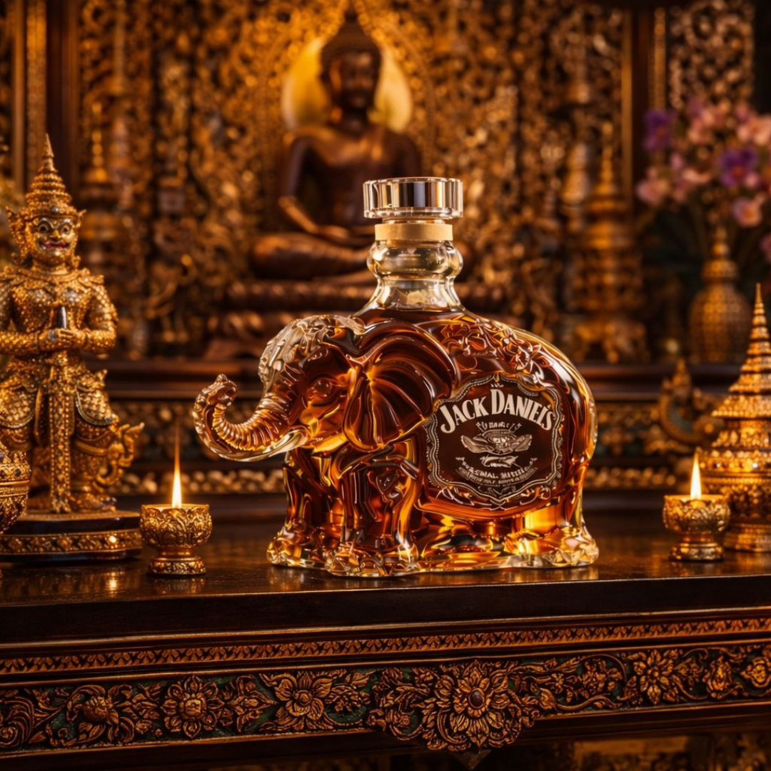 Mia Ottawa - Elephant Edition Whisky Flask